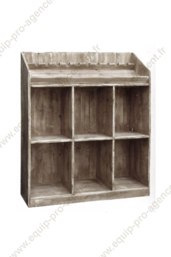 meuble presentoir vin 1 etagere 6 casiers pour cavistes EQ04319 meuble presentoir vin 1 etagere 6 casiers pour cavistes EQ04319