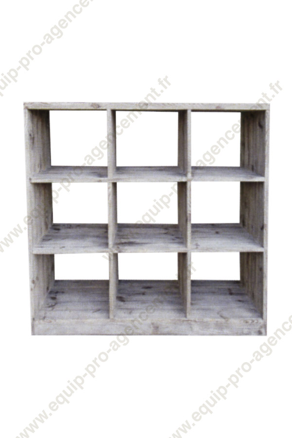 meuble etageres ouvertes 9 casiers pour epiceries fines ou cavistes EQ01610 meuble etageres ouvertes 9 casiers pour epiceries fines ou cavistes EQ01610