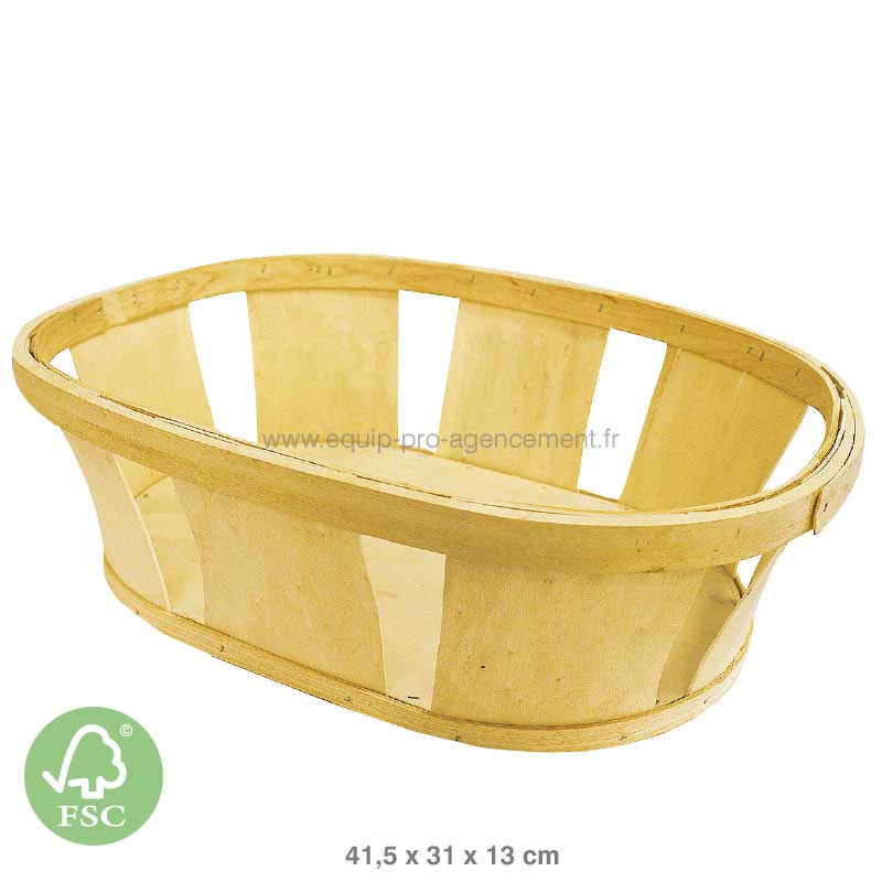 Cageot bois naturel pin 45,5x31x13 Cageot bois naturel pin 45,5x31x13