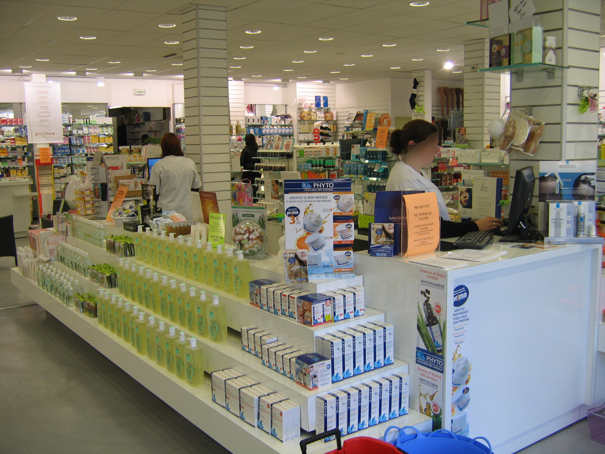Comptoir pharmacie sur mesure