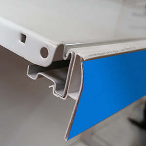 bande de fond pour porte-étiquettes Bleu 285c bande de fond pour porte-étiquettes Bleu 285c