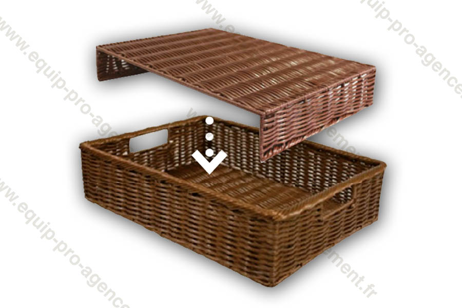 faux fond pour corbeille polypropylene imitation osier ton chocolat faux fond pour corbeille polypropylene imitation osier ton chocolat