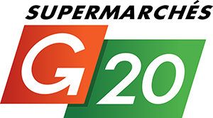 Supermarché G2 : Fourniture de corbeilles polypropylène et cagettes bois pour le rayon fruits et légumes Supermarché G20